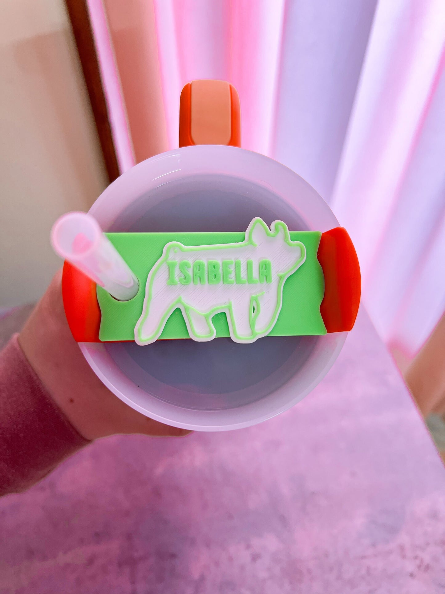 Livestock 20 & 30oz Tumbler Name Plate