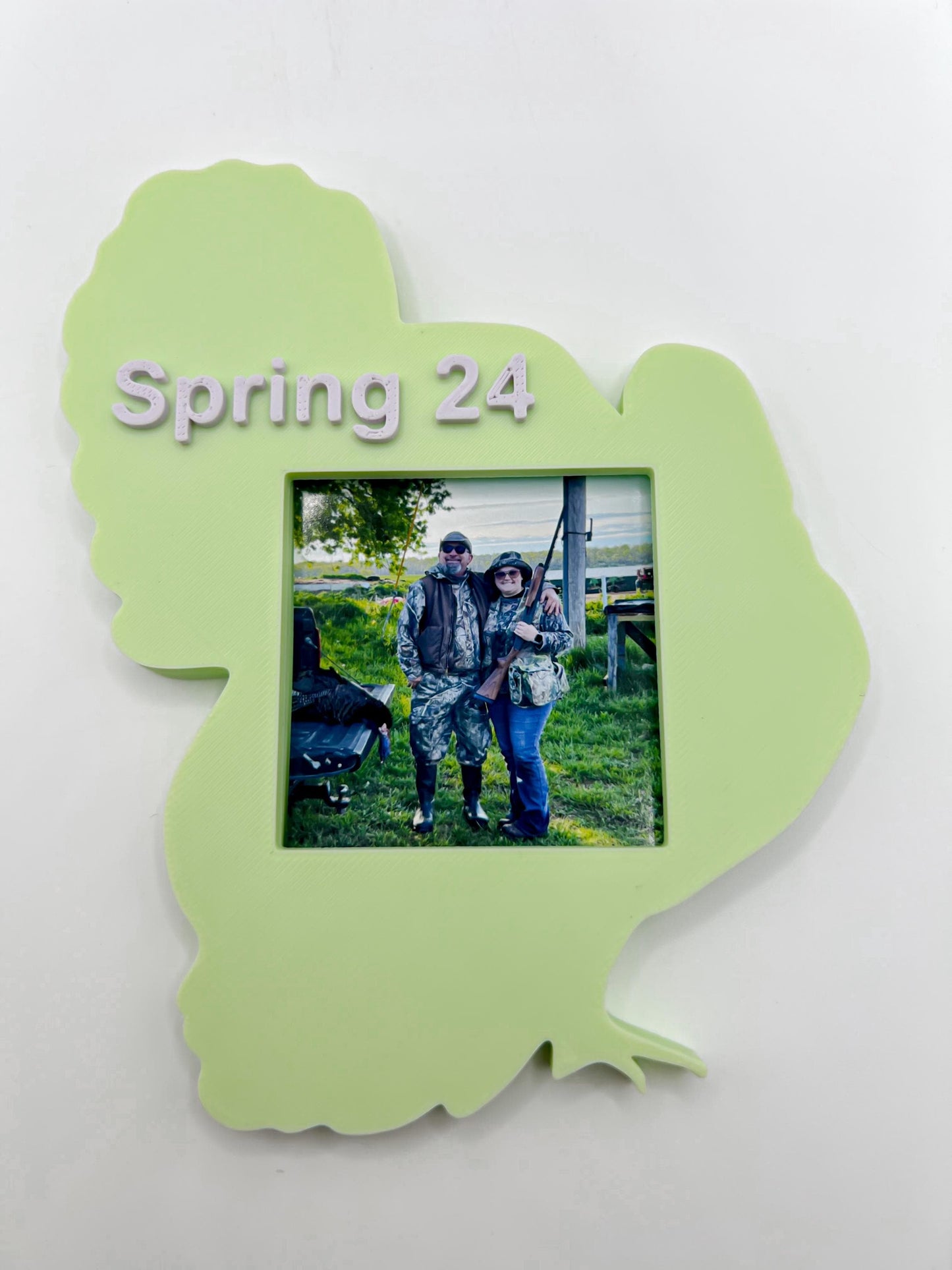 Custom Turkey Hunting Photo Magnet