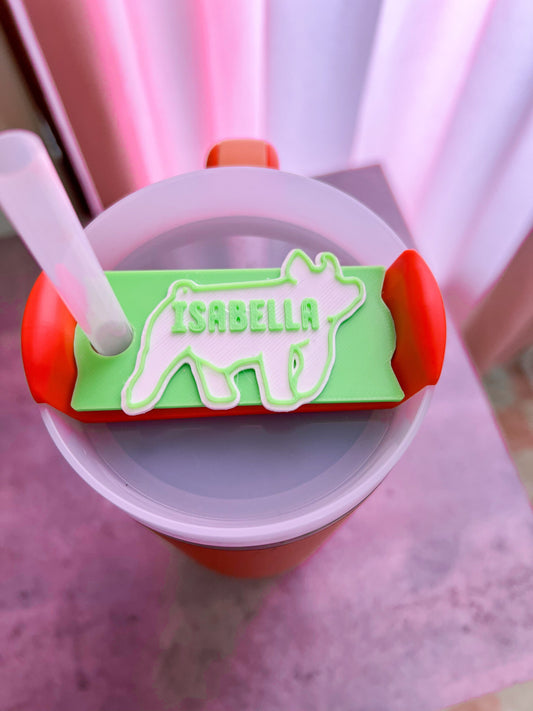 Livestock  20 & 30oz Tumbler Name Plate