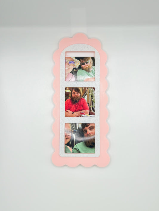 Three Tier Scallop Picture Frame