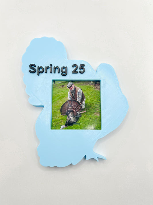 Custom Turkey Hunting Photo Magnet
