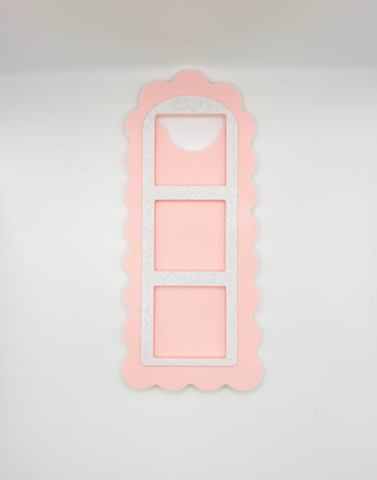 Three Tier Scallop Picture Frame